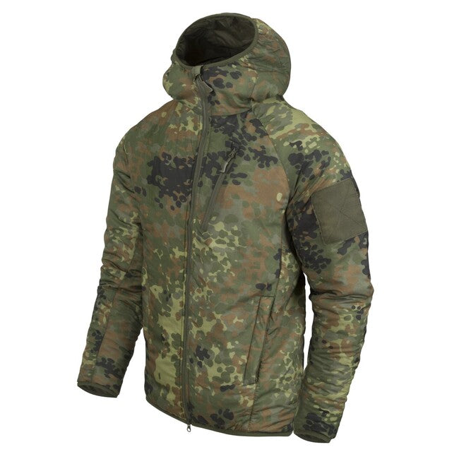 Helikon-Tex WOLFHOUND Hooded Jacket, Climashield Apex, Flecktarn