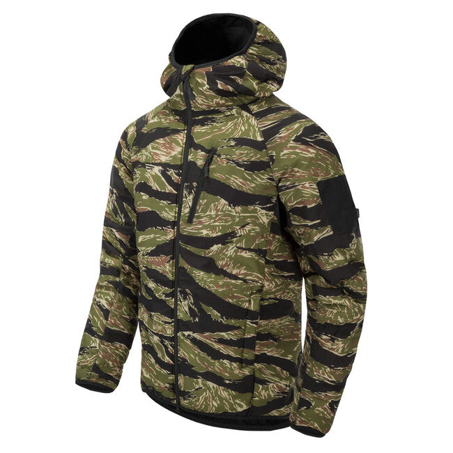 Helikon-Tex WOLFHOUND Hooded Jacket, Climashield Apex, Tiger Stripe