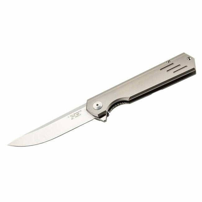 Herbertz Titanium Folding Knife, 9.3cm