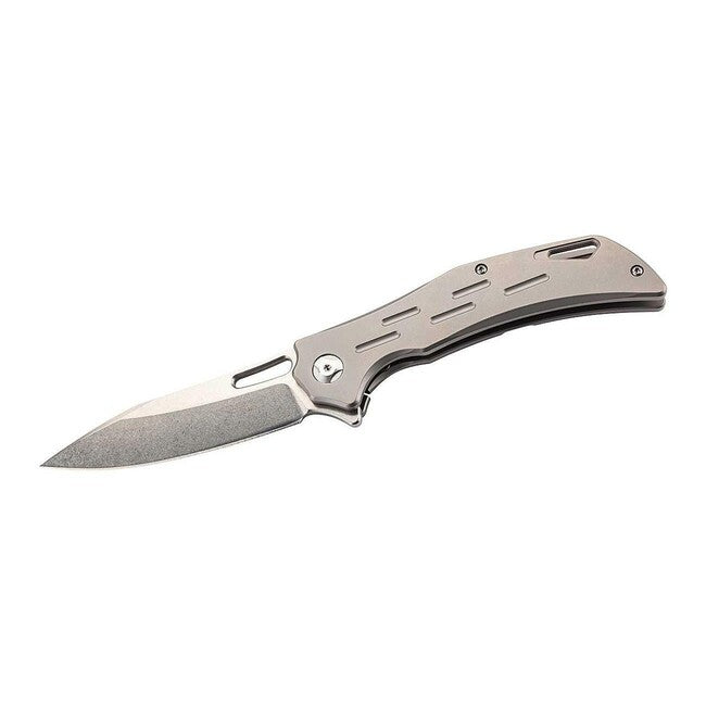 Herbertz Single-Handed Pocket Knife 9cm, Titanium