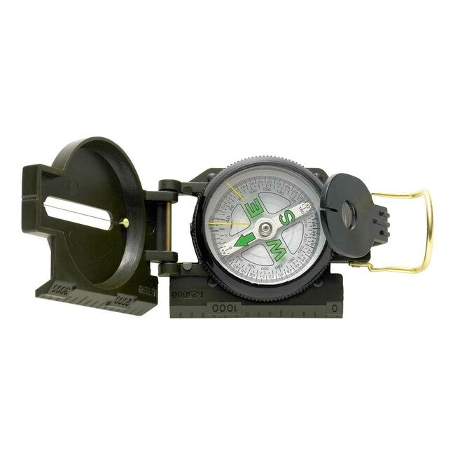 Herbertz Compass, Dark Green, 1:25000, 360 Degrees / 64 Lines