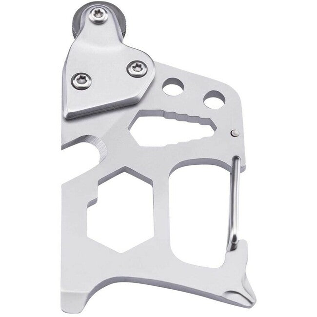 Herbertz Survival Tool 6.8 cm, Stainless Steel, 6 Functions