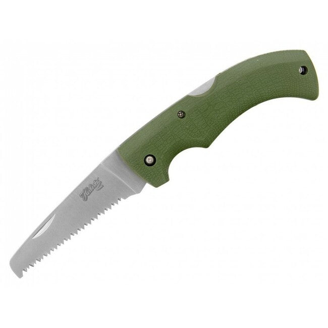 Herbertz Olive Folding Pocket Saw 9cm, Olive Green