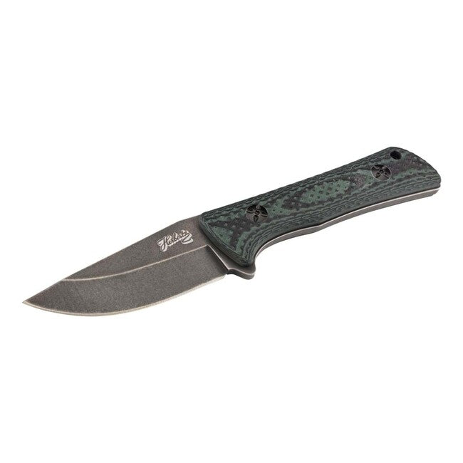Herbertz Knife Belt, 8.5cm, G10 Green-Grey