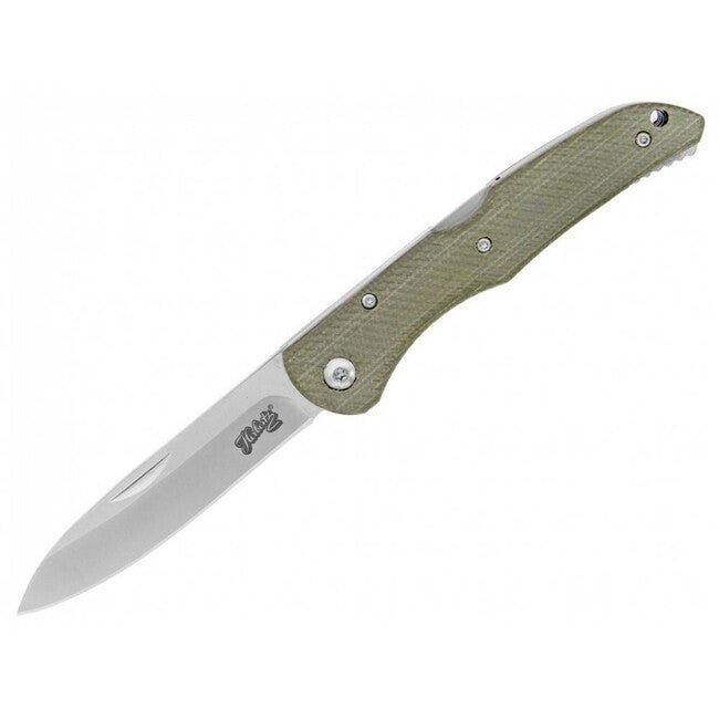 Herbertz Micarta Pocket Knife 53026, Green, 9cm