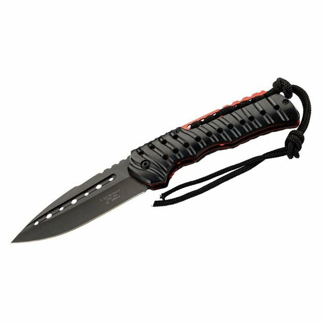Herbertz Pocket Knife 9.5cm, Black, Plastic