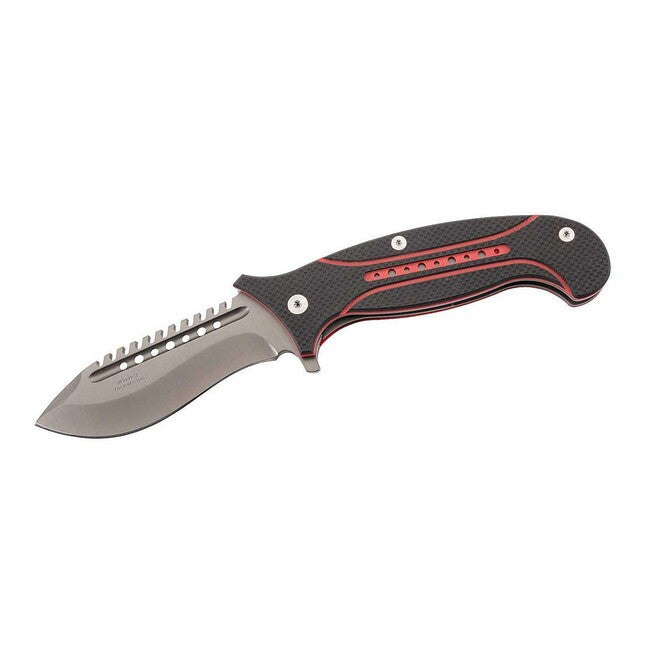 Herbertz TOP-Collection jednoručný vreckový nôž 10cm, G10, plast, čierno-červená