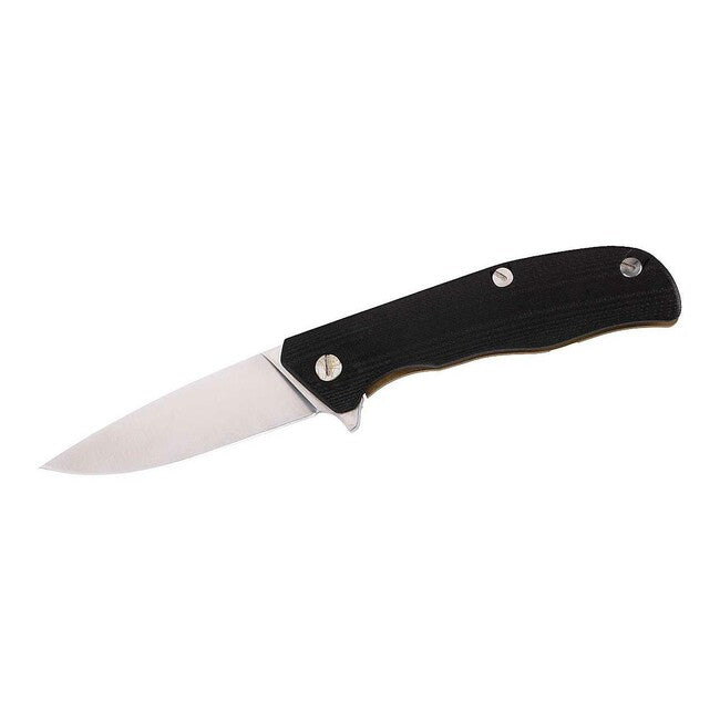 Herbertz TOP-Collection Single-Hand Folding Knife 9.5cm, G10, Stainless Steel, Black/Gold