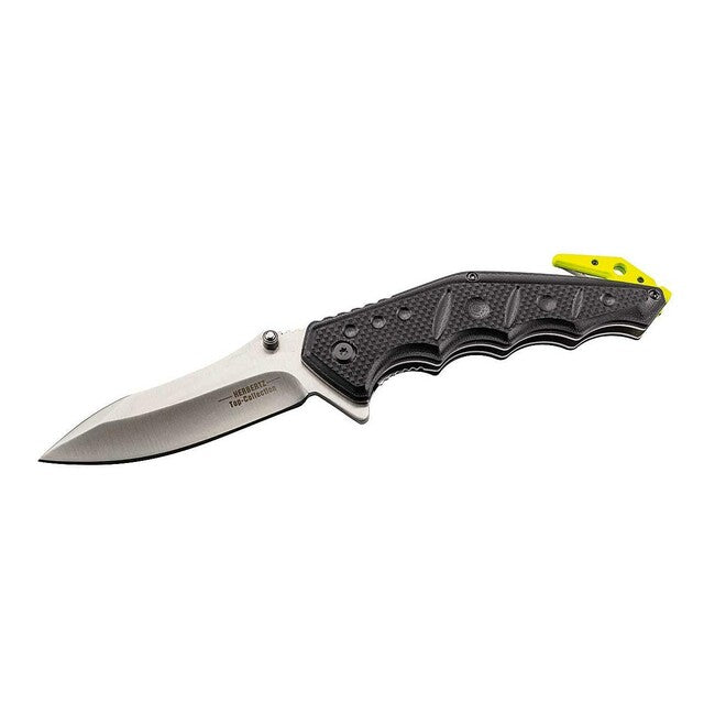 Herbertz TOP-Collection Single-Hand Rescue Knife 8.5cm, G10, Black
