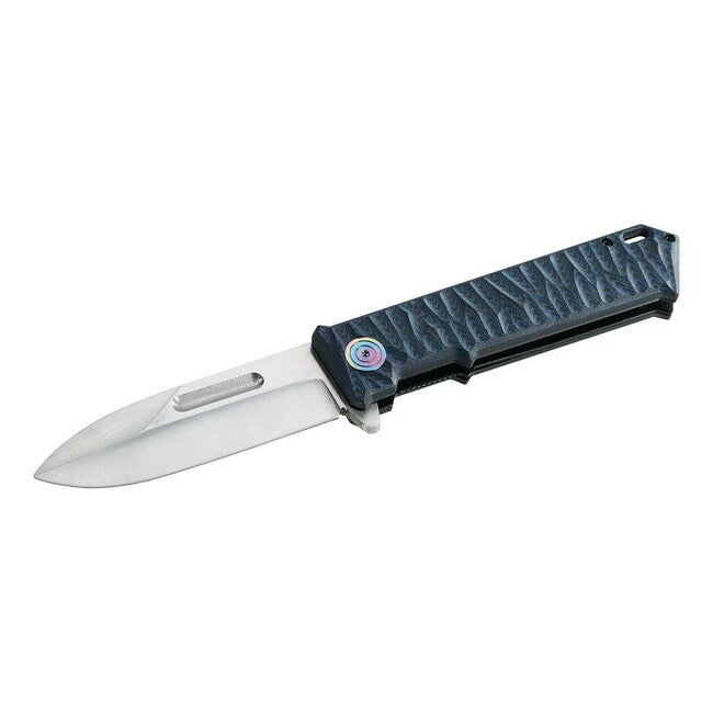 Herbertz TOP-Collection vreckový nôž 9 cm, tmavomodrá, G10, nylonové puzdro