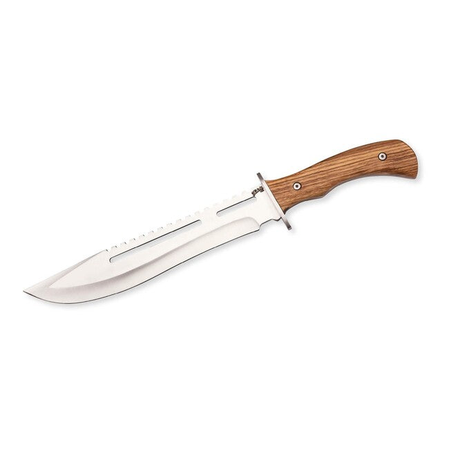 Herbertz Large Belt Knife, 26cm, Zebrano Wood