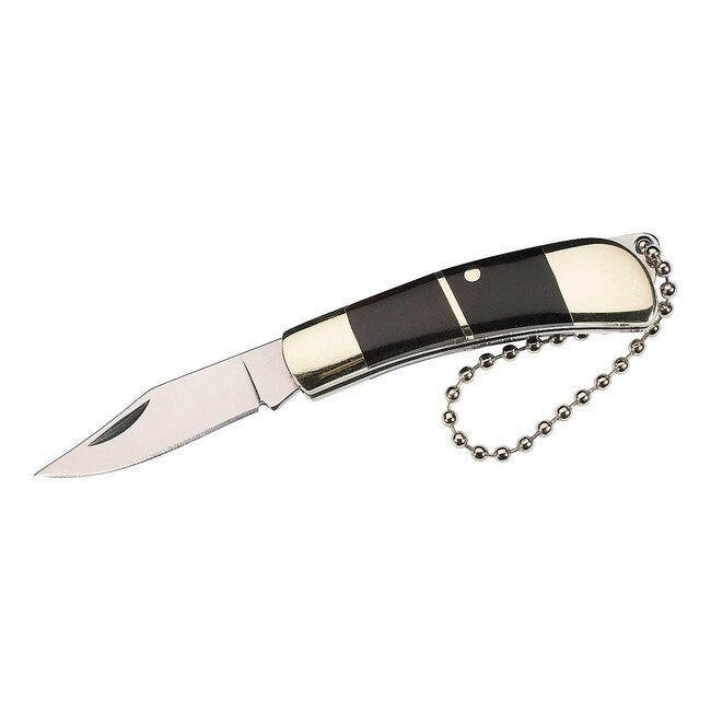 Herbertz Pocket Knife 3.8cm, Buffalo Horn, Chain