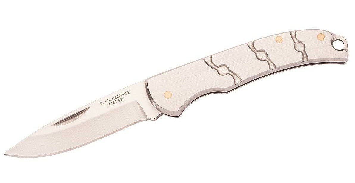 Herbertz Folding Knife 5.4cm, All-Steel