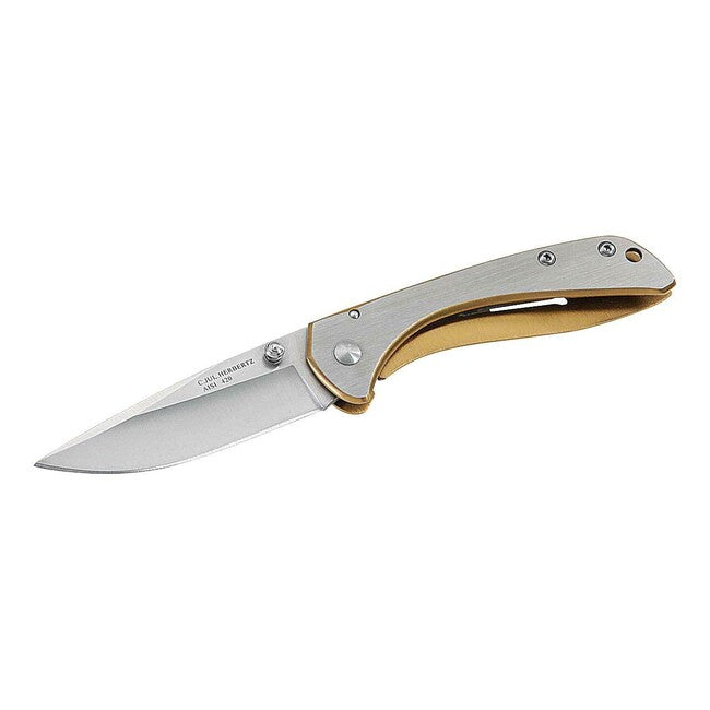 Herbertz Pocket Knife 6.7 cm, Two-Tone Stainless Steel