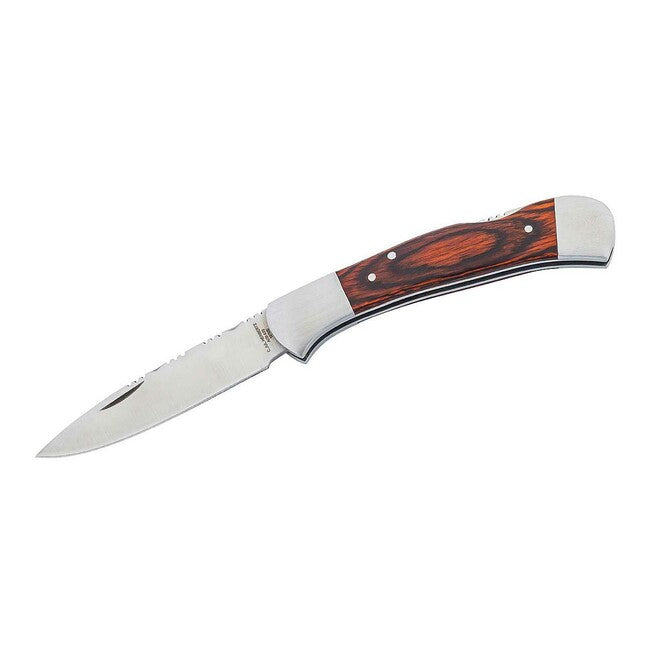 Herbertz Pocket Knife 6.7cm, Pakka Wood