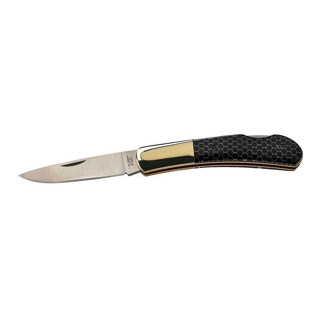 Herbertz Folding Knife 7.5cm, Plastic with Honeycomb Pattern, Black