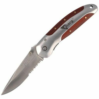 Herbertz Pocket Knife 7.6cm, Pakka Wood, Steel