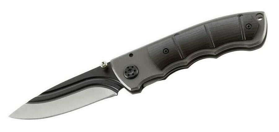 Herbertz Folding Knife 7.8 cm, Black, Aluminum
