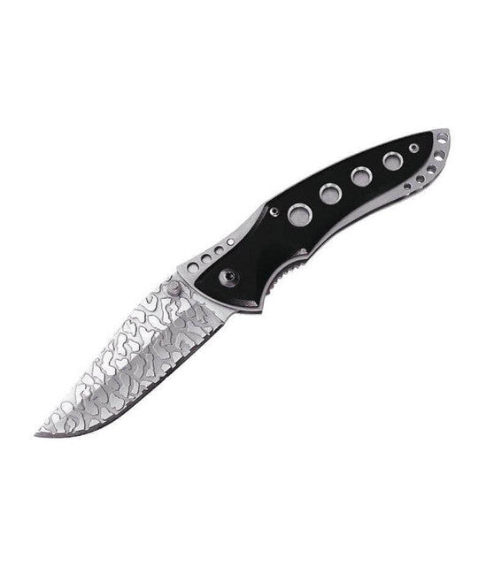 Herbertz Folding Knife 8cm, Black, Aluminum