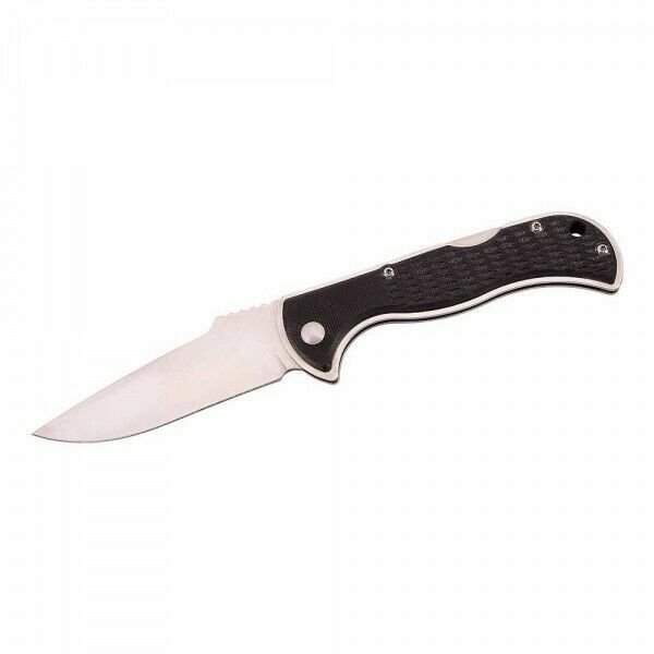 Herbertz Pocket Knife 8 cm, Stainless Steel, Black, G10