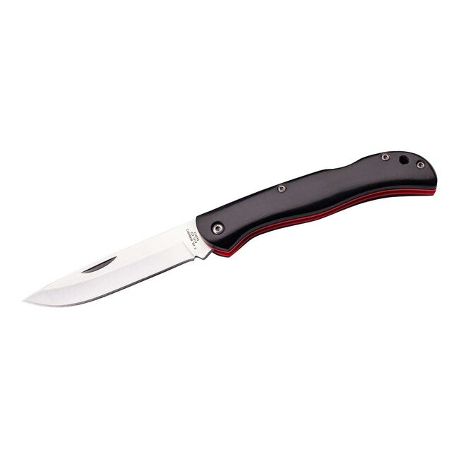Herbertz Pocket Knife 8.4cm, Black Pakka Wood