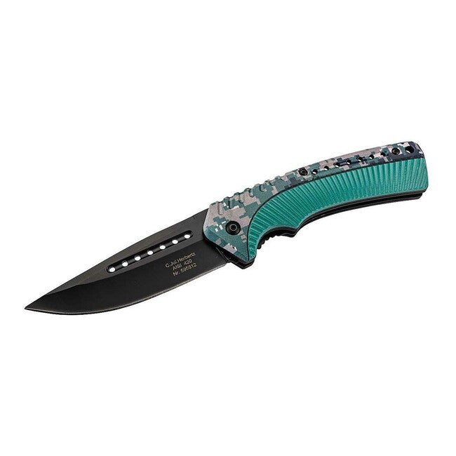 Herbertz Pocket Knife 8.7cm, Plastic, Digital Camo