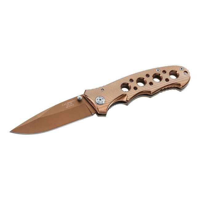 Herbertz Pocket Knife 8.8 cm, Bronze, Aluminum