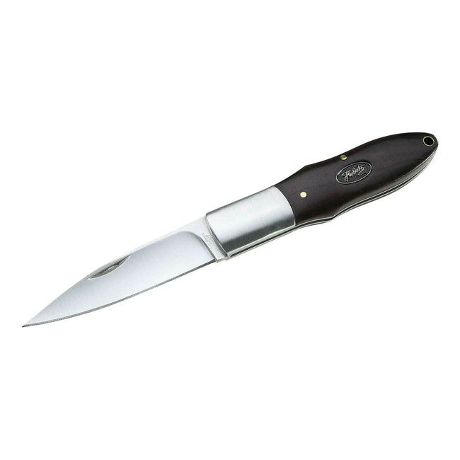 Herbertz Folding Knife 9cm, Black, Ebony Wood