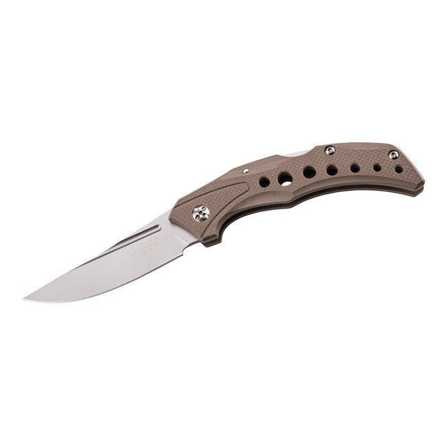 Herbertz Pocket Knife 9.4cm, G10, Tan