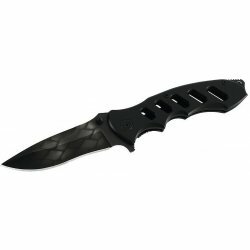 Herbertz Folding Knife 9.5 cm, All Black, Aluminum