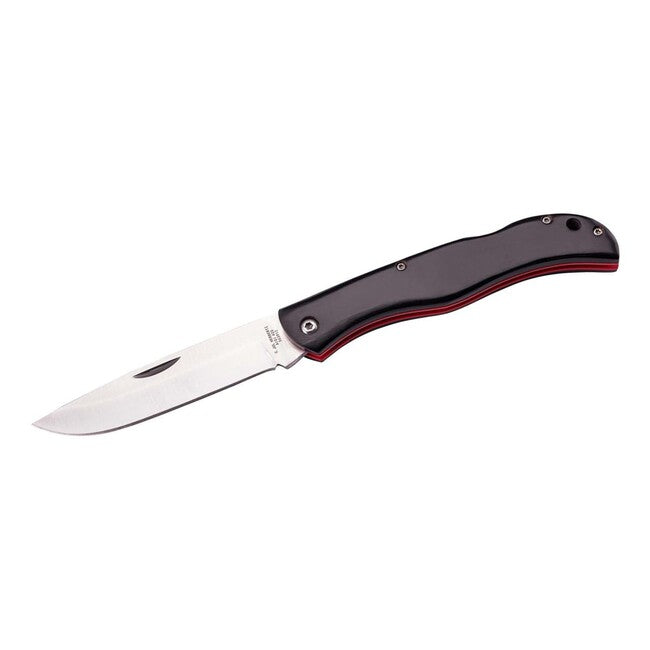 Herbertz Pocket Knife 9.7cm, Black Pakka Wood