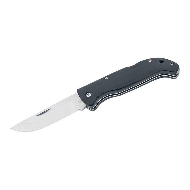 Herbertz Folding Pocket Knife 9cm, Black Pakka Wood