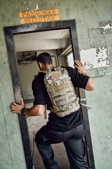 Brandit US Cooper Daypack Backpack, Dark Camo, 11L