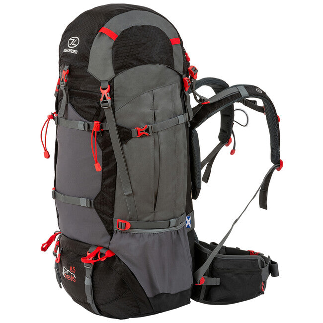 Highlander Ben Nevis Backpack 85L, Black