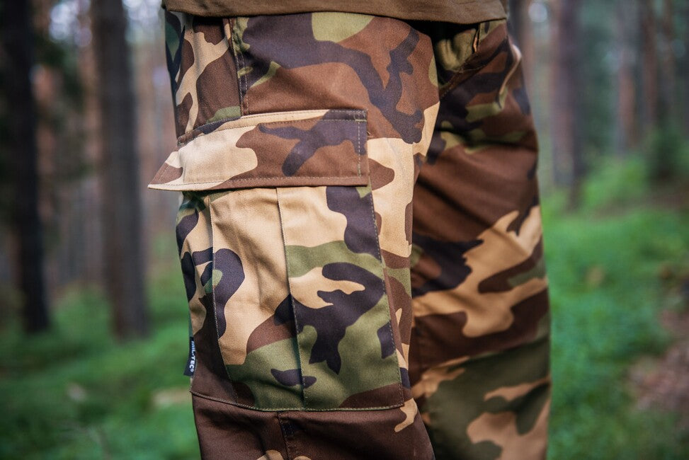 MFH US BDU Men's Pants, Night Camo