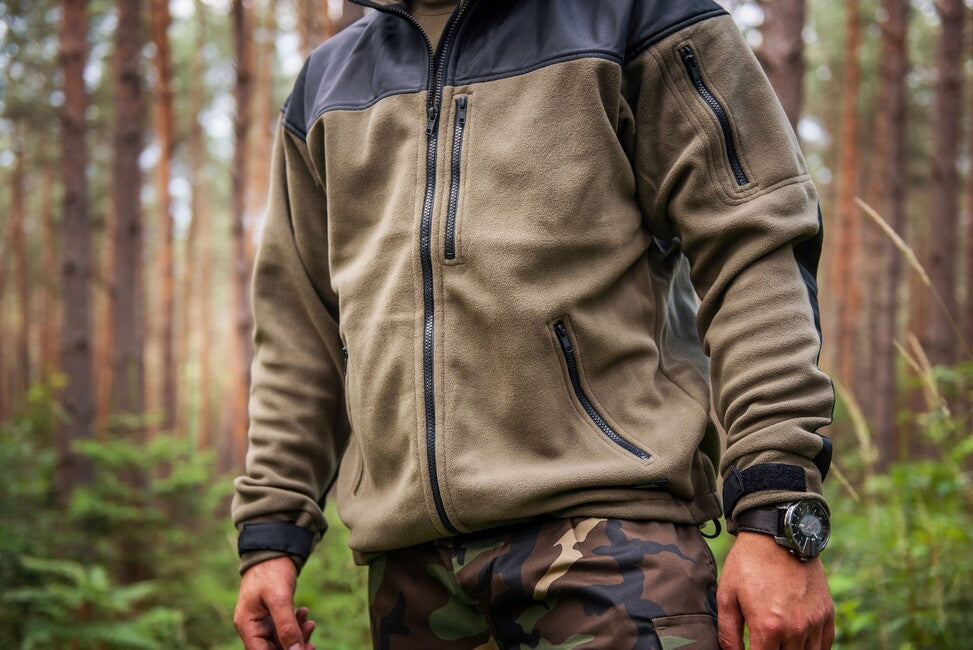Helikon-Tex Classic Army Fleece Jacket Reinforced, Black