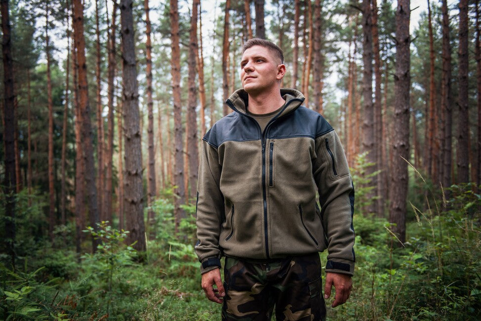 Helikon-Tex Classic Army Fleece Jacket Reinforced, Black