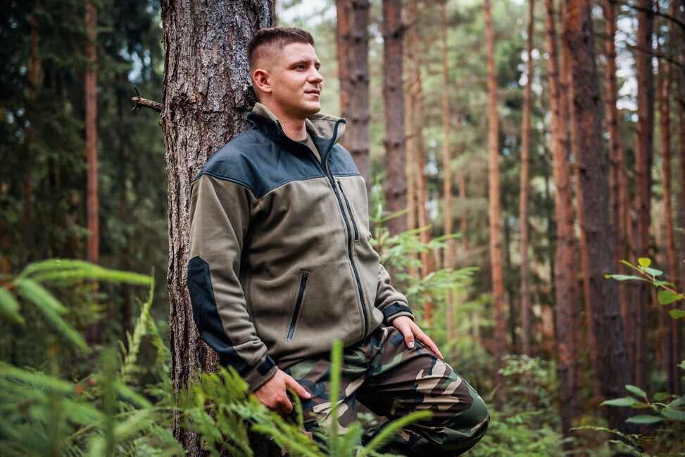 Helikon-Tex Classic Army Fleece Jacket Reinforced, Olive-Black