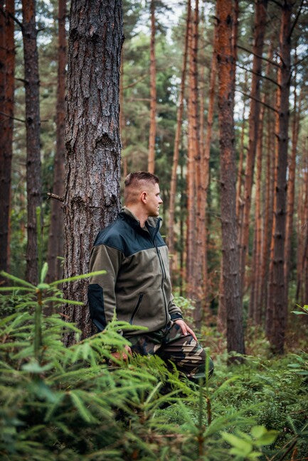 Helikon-Tex Classic Army Fleece Jacket Reinforced, Black