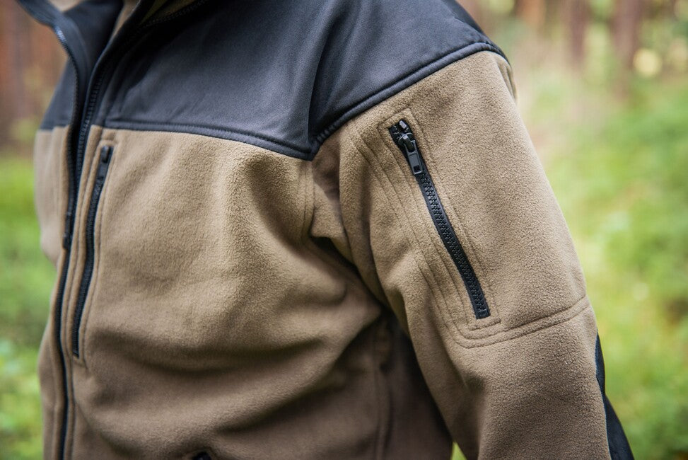 Helikon-Tex Classic Army Fleece Jacket Reinforced, Black