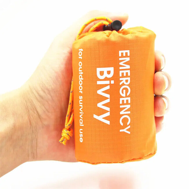 DRAGOWA Tactical Outdoor Emergency Travel Sleeping Bag Pulse, Orange