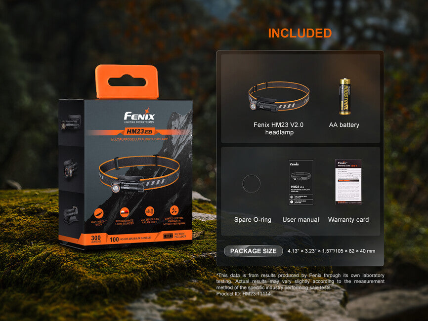 Fenix HM23 V2.0 Headlamp
