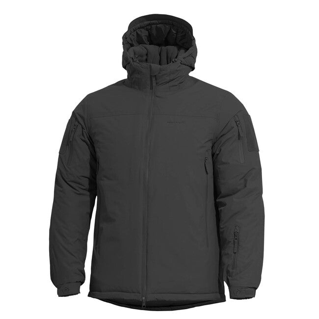 Pentagon Hoplite Men's Parka Winter Jacket, Black