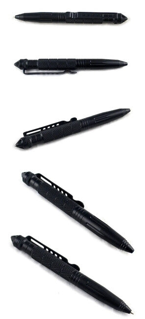 DRAGOWA Tactical Baxton Tactical Pen, Black