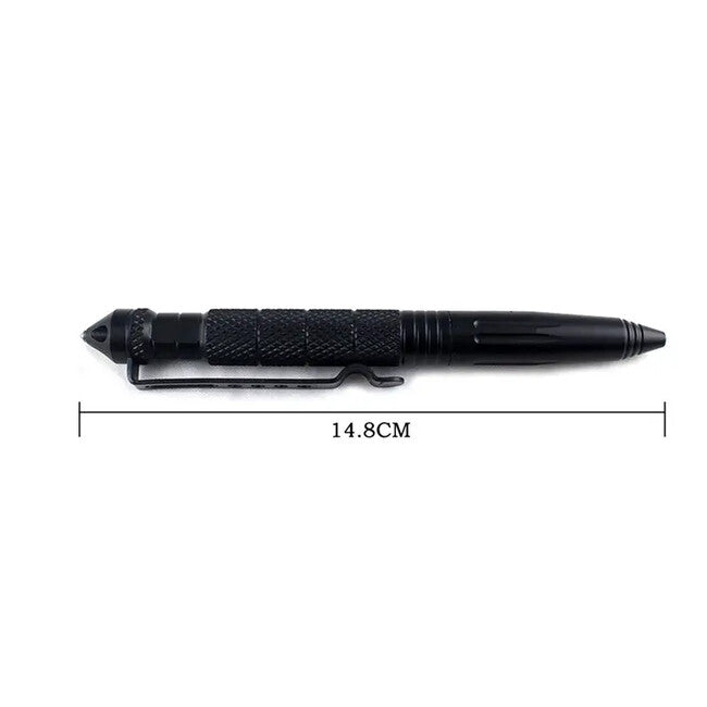 DRAGOWA Tactical Baxton Tactical Pen, Black