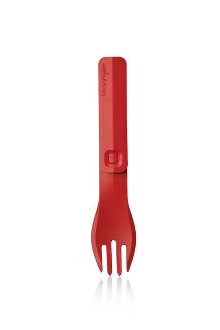 Humangear GoBites CLICK Utensils, Red