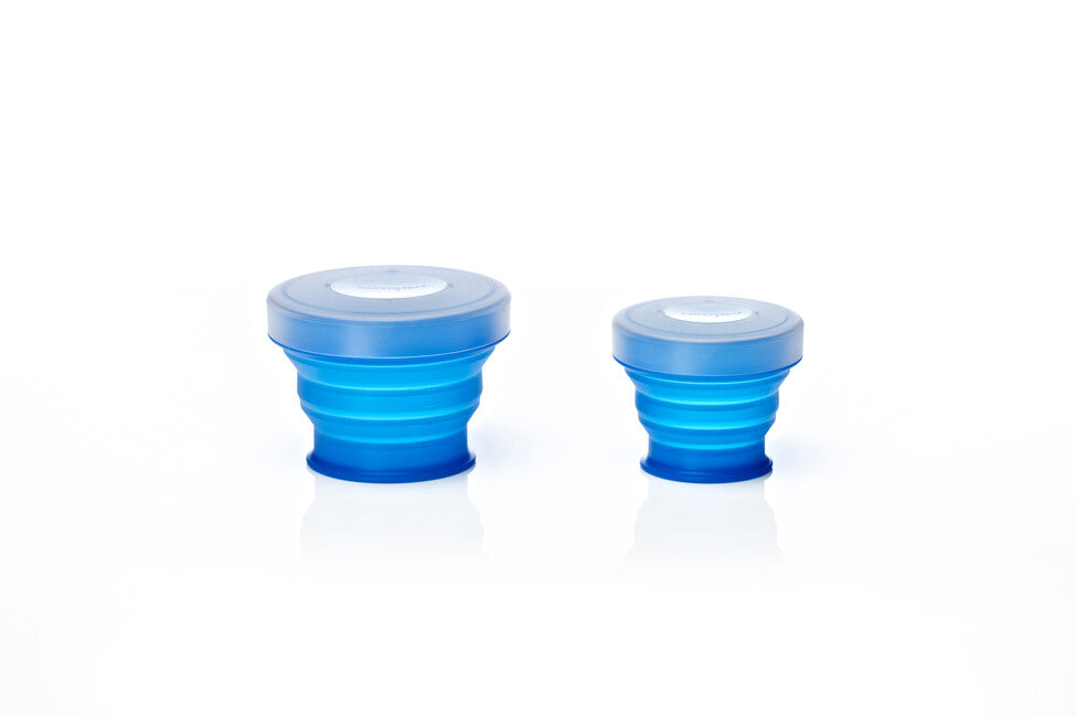 Humangear GoCup Collapsible Travel Cup, 118 ml, Blue