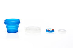 Humangear GoCup Collapsible Travel Cup, Blue, 237ml