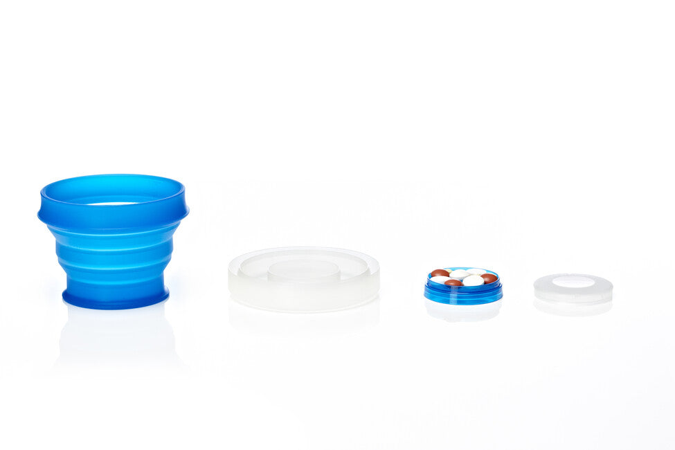 Humangear GoCup Collapsible Travel Cup, Blue, 237ml
