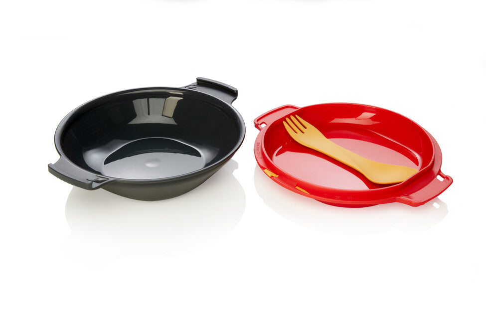 Humangear GoKit Meal Container Charcoal Red Basic